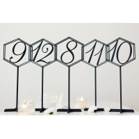Wedding Table Numbers, Wooden table numbers, Rustic Wedding Centerpieces and Decor, Geometric Wedding Decor