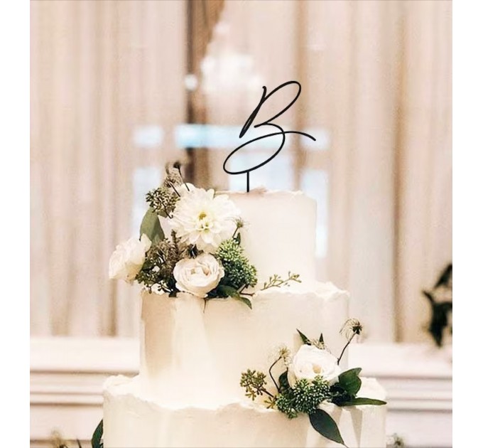 Personalized cake topper wedding, wood cake decoration, name cake topper, anniversary party decor, military wedding cake topper