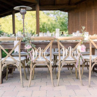 Wedding Chair Signs Mr and Mrs Sign, Laser Cut Wooden Rustic Wedding Favors, Bride and Groom