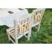 Wedding Chair Signs Mr and Mrs Sign, Laser Cut Wooden Rustic Wedding Favors, Bride and Groom