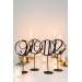 Wedding Table Numbers With Stand, Circle Frosted Table Numbers, Custom Wooden Table Numbers, Wedding Decor, Wedding Table Sign