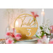 Round wooden table numbers