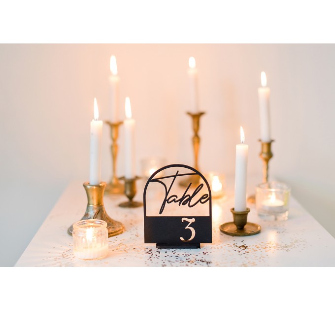Arch table numbers
