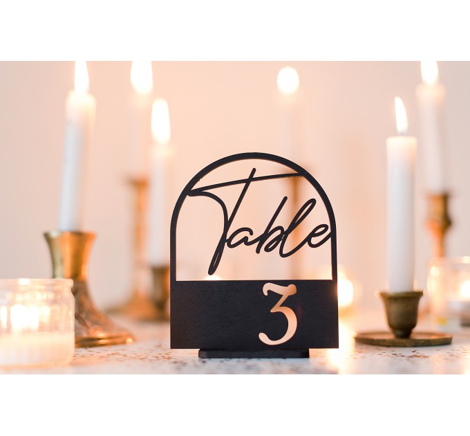 Arch table numbers
