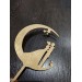 Rustic Wedding Cake Topper Silhouette Cake topper