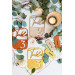Table numbers, modern table numbers, boho wedding sign, wooden golden table number decoration, anniversary party centerpiece