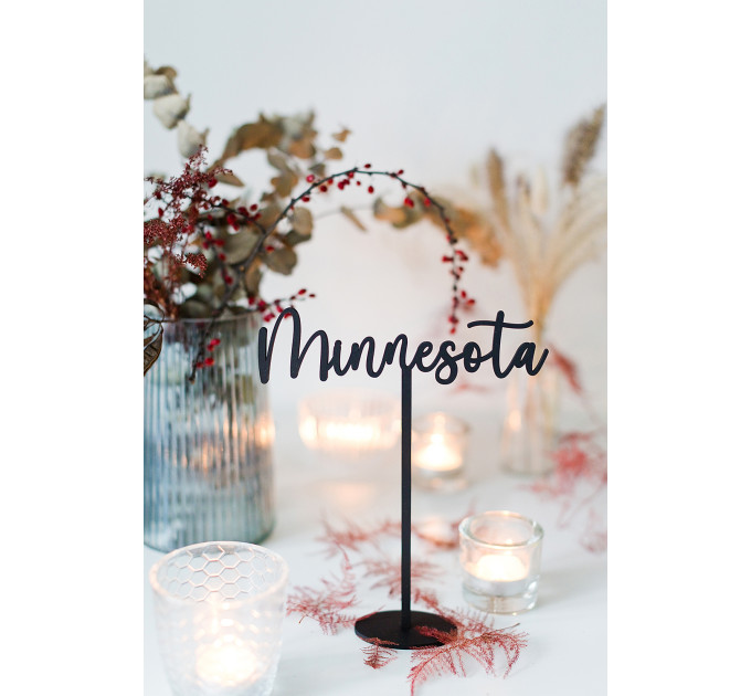 Custom Table Numbers