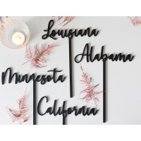 Custom Table Numbers