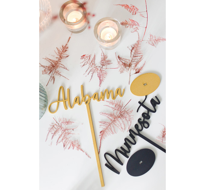 Custom Table Numbers