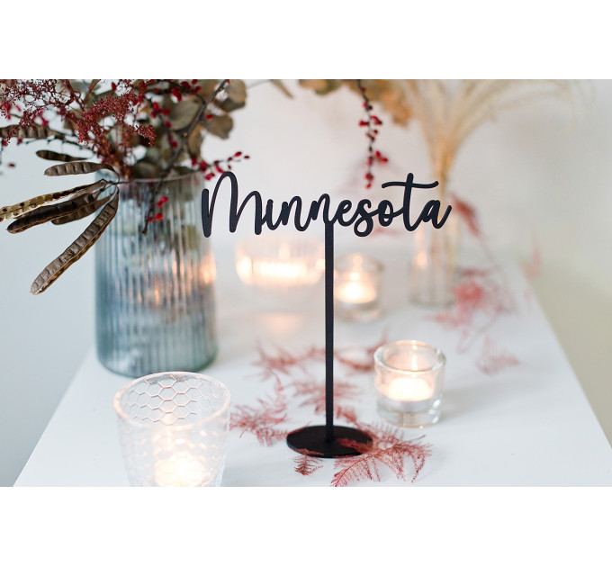 Custom Table Numbers