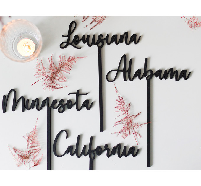 Custom Table Numbers