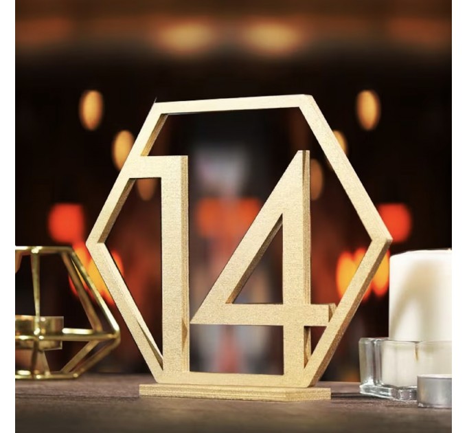 Geometric Table Numbers