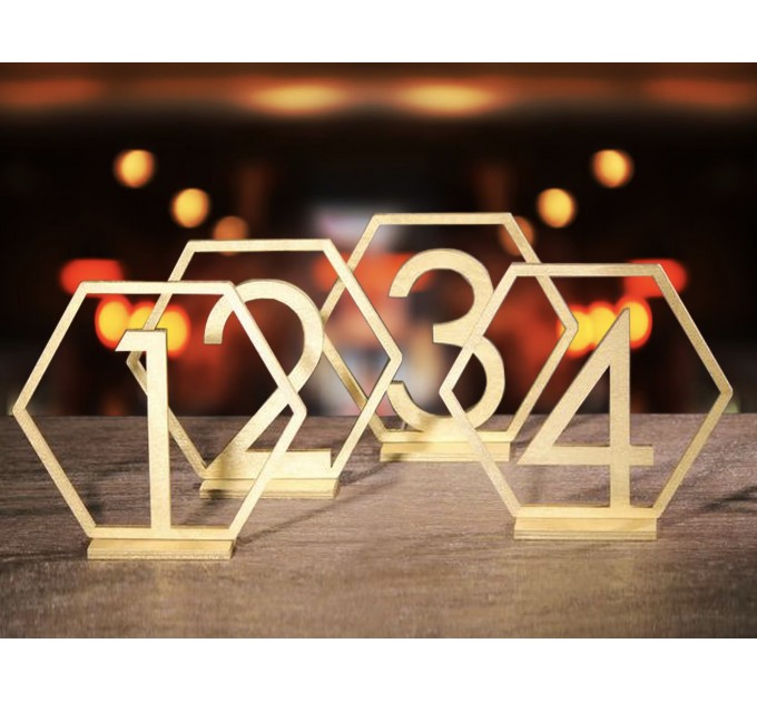 Geometric Table Numbers