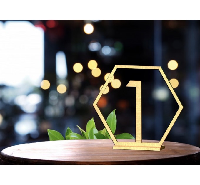 Geometric Table Numbers