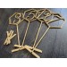 Wooden Table Numbers, rustic table signs wedding, hexagon table number, table number wedding, wedding decor, wedding table decor ideas,