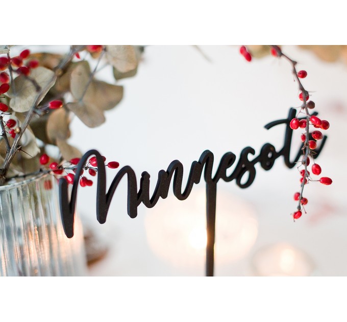 Custom Table Numbers
