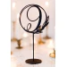 Wedding Table Numbers With Stand, Circle Frosted Table Numbers, Custom Wooden Table Numbers, Wedding Decor, Wedding Table Sign