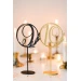 Wedding Table Numbers With Stand, Circle Frosted Table Numbers, Custom Wooden Table Numbers, Wedding Decor, Wedding Table Sign