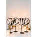 Wedding Table Numbers With Stand, Circle Frosted Table Numbers, Custom Wooden Table Numbers, Wedding Decor, Wedding Table Sign