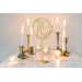 Wedding Table Numbers With Stand, Circle Frosted Table Numbers, Custom Wooden Table Numbers, Wedding Decor, Wedding Table Sign