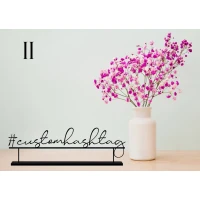 Wedding Hashtag sign
