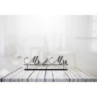 Mr and Mrs Sign Rustic Table decor Wedding table decor, Wedding table sign, Rustic Wedding Decor, Wedding Decorations